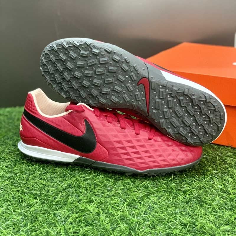 Nike Tiempo Legend 8 Academy TF Play Mode - Cardinal Red/Black/Crimson Tint/White - AT6100-608